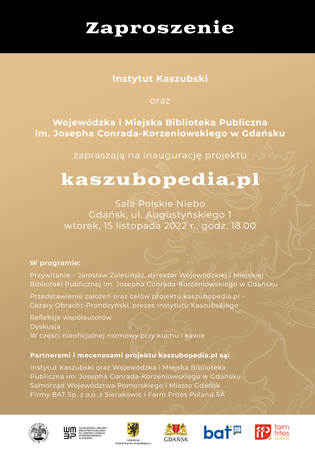 Zdjęcie do newsa Inauguracja projektu kaszubopedia.pl. Muzeum poleca